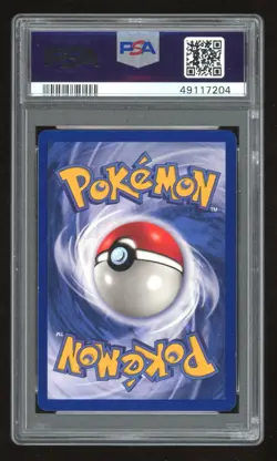 1999 Pokemon 1st Edition Shadowless Machop #52 PSA 8 - Image 2