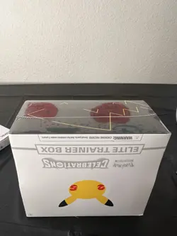Pokemon TCG Celebrations ETB Elite Trainer Box 25th Anniversary - plastic tear 820650809439 - Image 4