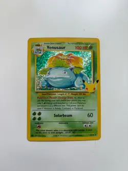Venusaur 15/102 Celebrations Classic Collection HOLO Pokemon TCG English Foil NM - Image 1