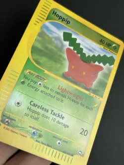Pokemon Hoppip 083/147 Aquapolis Reverse Holo NM/LP - Image 3