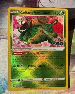 Pokemon TCG: Pokemon Go Radiant Charizard, Blastoise, Venusaur set - Image 5