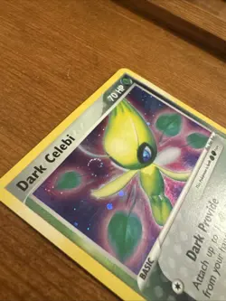 Dark Celebi 4/101 Hidden Legends Holo SWIRL 🌀 Pokemon TCG 2004 - Image 3