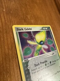 Dark Celebi 4/101 Hidden Legends Holo SWIRL 🌀 Pokemon TCG 2004 - Image 4