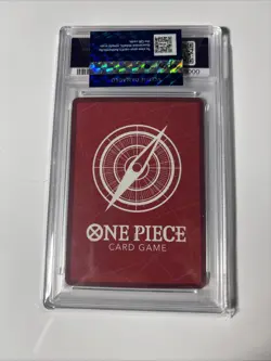 Monkey D. Luffy EB02-010 Dodgers x One Piece English Promo Card PSA 9 Mint - Image 2