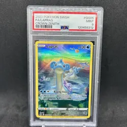 PSA 9 MINT Lapras Crown Zenith #GG05 2023 Pokemon SWSH FULL ART RARE - Image 2