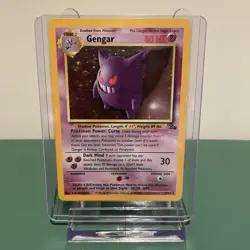 Gengar 5/62 Pokemon Card TCG Fossil Set Unlimited Holo Rare - Image 1