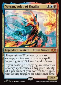 Veyran, Voice of Duality - 310 - NM - Commander: Tarkir: Dragonstorm - MTG - Image 1
