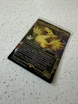 Choco, Seeker of Paradise Borderless Chocobo Track Foil Final Fantasy MTG NM - Image 2