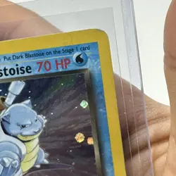 Vintage Pokemon Dark Blastoise Holo Rare 3/82 Team Rocket WOTC Unlimited 70 HP - Image 3