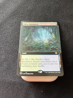 Magic the Gathering Misty Rainforest 477 Modern Horizons 2 NM Extended Art - Image 4