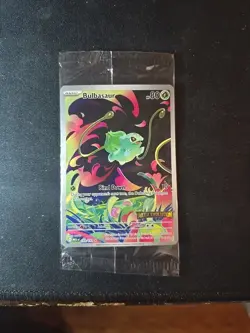 Bulbasaur 133/132 Mega Evolution Stamped Promo Illustration Rare Pokemon Sealed - Image 1