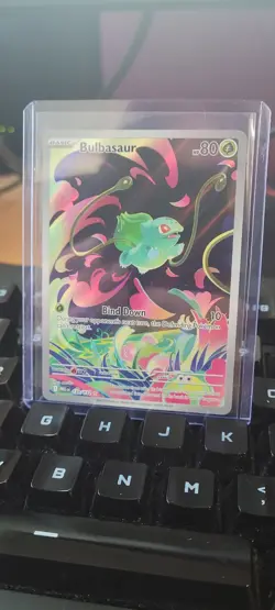 Pack Fresh | Bulbasaur | 133/132 | Pokemon Mega Evolution | Illustration Rare - Image 1