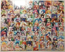 Lot of 100 Japanese Weiss Weiβ Schwarz Girl Friend Beta Trading Card set - Image 1