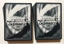 Lot of 100 Japanese Weiss Weiβ Schwarz Girl Friend Beta Trading Card set - Image 2