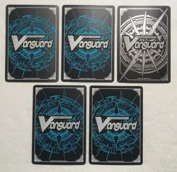 Lot of 5 Japanese Cardfight!! Vanguard RR Card Set - Image 2