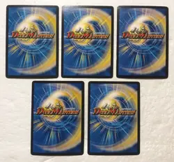 Lot of 5 Japanese Duel Masters Trading Card Game VR Card Set - Image 2