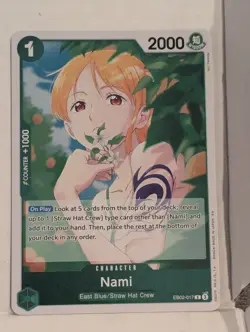 Nami EB02-017 Bandai One Piece Card Game Extra Booster 25th Collection - Image 1