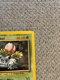 Pokemon TCG Base Set Ivysaur Card 30/102 Regular NM / LP Condition - Image 3