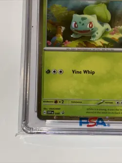 CGC 9.5 MINT Bulbasaur 046 Black Star Promo Cosmos Holo Pokemon Card Now CGC 10 - Image 5