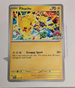 Pikachu SVP 225 - Pokemon World Championship Promo Card 2025 - Image 1