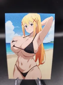 Konosuba Anime Waifu Card Doujin ACG Goddess - Image 2