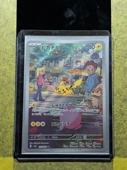 067 - Original Owner Pokemon Pikachu AR 173/165 Sv2a: Pokemon Card 151 Japanese - Image 3
