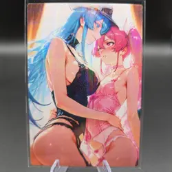 Mine And Esdeath Anime Waifu Card Doujin ACG Goddess Holo - Image 2