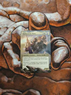 Magic the Gathering Rafiq of the Many Hand Painted Unique Custom MTG Alter - Image 1