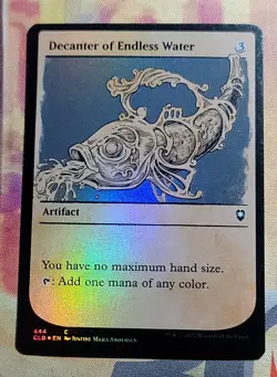 Decanter of Endless Water (Showcase) (Foil) MTG Commander: Baldur's Gate (NM) - Image 1