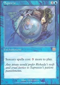 1x Squeeze - Foil Moderate Play MTG Magic - Kid Icarus - - Image 1