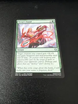 Tyvar's Stand 190/271 Non Foil Uncommon All Will Be One MTG Near Mint - Image 1