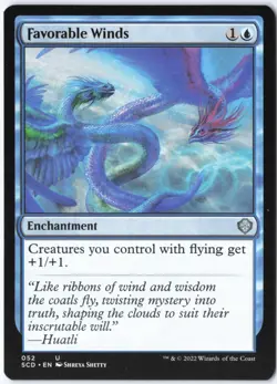 Favorable Winds U Starter Commander Decks 52 LP - Image 1