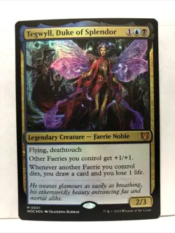 MTG Tegwyll, Duke of Splendor Commander WOE Foil Mythic #0001 - Image 1