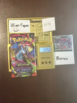 VERY HEAVY! BIG HITUUU 22.58g Phantasmal Flames Pokemon TCG Booster (SEALED) - Image 1