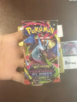 VERY HEAVY! BIG HITUUU 22.58g Phantasmal Flames Pokemon TCG Booster (SEALED) - Image 2