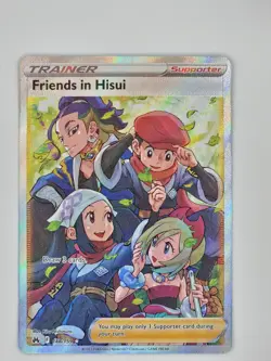 Pokemon TCG - Friends in Hisui (Full Art) - Crown Zenith (CRZ) - Image 1