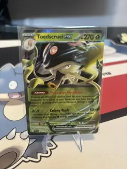 2024 Pokemon Toedscruel ex 05 /91 Scarlet Violet Paldean Fates Holographic - Image 1
