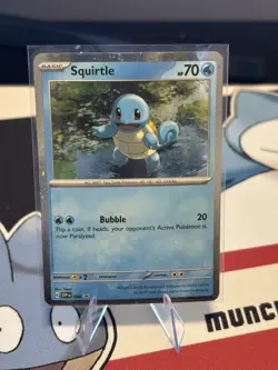 Squirtle Cosmos Holo SVP 048 (NM) Scarlet & Violet Black Star Promo Pokemon TCG - Image 1