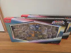 2 X Pokemon TCG Scarlet & Violet Prismatic Evolutions Premium Collection Sealed - Image 2