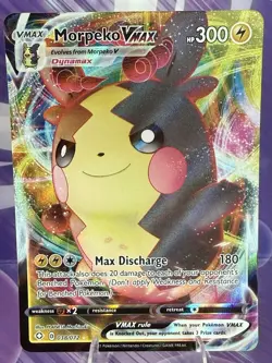 Morpeko VMAX 38/072 Ultra Rare Full Art Holo | Pokemon TCG Shining Fates | NM+/M - Image 1