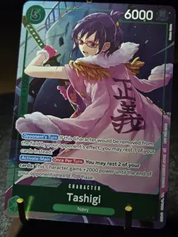 Tashigi OP14-029 Dash pack- The Azure Sea's Seven ENGLISH OP14 One Piece - Image 1
