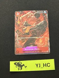 One Piece OP-01 Roronoa Zoro (Parallel) OP01-025 / 284 Romance Dawn English FOIL - Image 1