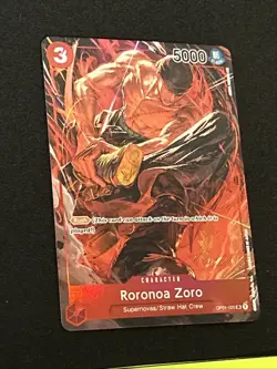 One Piece OP-01 Roronoa Zoro (Parallel) OP01-025 / 284 Romance Dawn English FOIL - Image 3