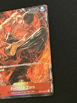One Piece OP-01 Roronoa Zoro (Parallel) OP01-025 / 284 Romance Dawn English FOIL - Image 4