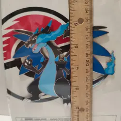 Pokemon Mega Charizard X XL Giant Enamel Pin Official Nintendo Collectible Badge - Image 3