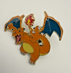 Pokemon CHARIZARD Official Collector PIN ~ 2017 ~ Lapel Hat Vest Enamel Pinback - Image 1
