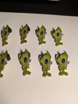 Lot of Offical Pokemon Pins TCG 10 Celebi Pins - Image 3