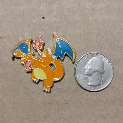 Pokemon TCG Charizard Enamel Pin Official Nintendo Collectible Badge - Image 3