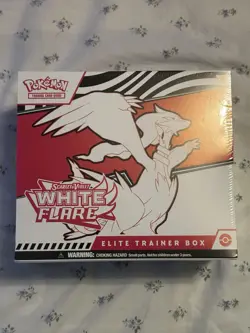 Pokemon TCG: WHITE FLARE Elite Trainer Box ETB - NEW & SEALED, Ships ASAP - Image 1
