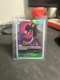 Dracule Mihawk OP12-030 SR One Piece Legacy of the Master NM - Image 1